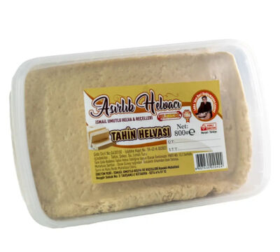 Asırlık Helvacı Taze Sade Dökme Tahin Helvası - 800g - 1