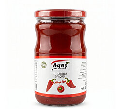 Ayaş Akkaya Köyü Tarımsal Kalkınma Kooperatifi Biber Salçası 650 gr. - Akkaya Kadın Kooperatifi