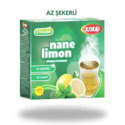 Az Şekerli Tek İçimlik Nane Limon - almey koza