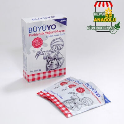 Büyüyo Probiyotik Yoğurt Mayası 3*0,5g - 1