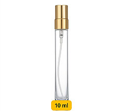 Cam Kolonya Şişesi 10 ml - Gold Sprey Kapaklı - Düğün, Nişan, Söz ve Kına İçin Boş Parfüm - Kolonya Şişesi - hepsi anadolu