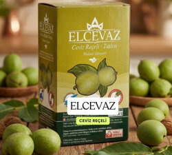 ELCEVAZ CEVİZ REÇELİ 800 gr. - 