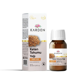 Karden Keten Tohumu Yağı 50 ml - KARDEN