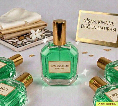 KAZABLANKA MODEL 50 ml KÖŞELİ PARFÜM ŞİŞESİ GOLD METALE METAL SPREYLİ - 4