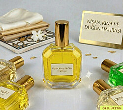 KAZABLANKA MODEL 50 ml KÖŞELİ PARFÜM ŞİŞESİ GOLD METALE METAL SPREYLİ - 8