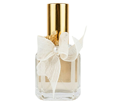 KAZABLANKA MODEL 50 ml KÖŞELİ PARFÜM ŞİŞESİ GOLD METALE METAL SPREYLİ - 9