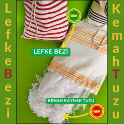 Kemah Kaynak Tuzu 1 Kg.(Osmaneli Lefke Bezi Gıda Kesesiyle Birlikte) - hepsi anadolu