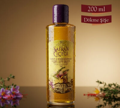 Safran Çiçeği Safran & Kekik Kolonyası 200 ml Dökme - 1