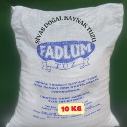 Sivas Fadlum Tuz 10 Kg. - Fadlum Tuz