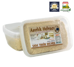 Taze Sade Dökme Tahin Helvası - 400g - Asırlık Helvacı