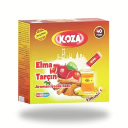 Tek İçimlik Elma & Tarçın Aromalı Toz İçecek - almey koza