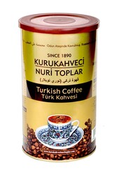 Kurukahveci Nuri Toplar Türk Kahvesi 250 gr. Teneke Kutu - kurukahveci nuri toplar