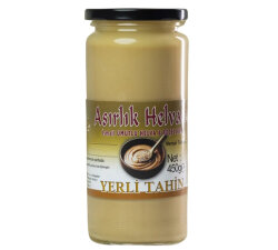Yerli Tahin 500 gr. %100 Doğal Susam Ezmesi | Katkısız & Geleneksel - Asırlık Helvacı